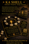 🐚 KA SHELL™ Heka Bracelet — Protection • Prosperity • Energy Activation  alt options you can test:  KA SHELL™ — Ankh Activation Bracelet KA SHELL™ Sacred Cowrie Energy Bracelet KA SHELL™ Heka Bundle (Limited Flame Edition)